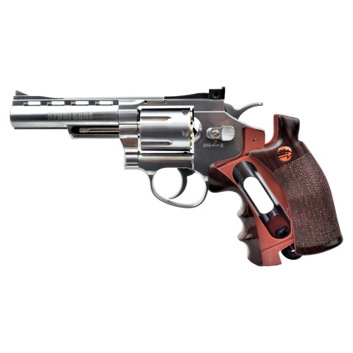 BRUNI CO2 4,5MM REVOLVER 4 SILVER (BR-701S)