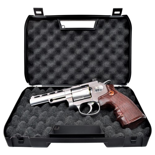 BRUNI CO2 4,5MM REVOLVER 4 SILVER (BR-701S)