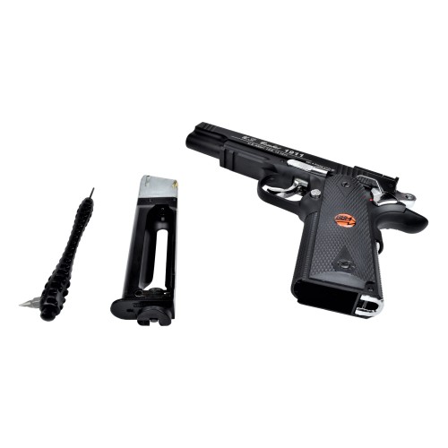 BRUNI PISTOLA CO2 CAL 4,5 C N 816 U S COMBAT NERA (BR-601MP)