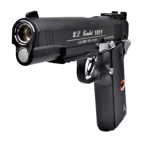 BRUNI PISTOLA CO2 CAL 4,5 C N 816 U S COMBAT NERA (BR-601MP)