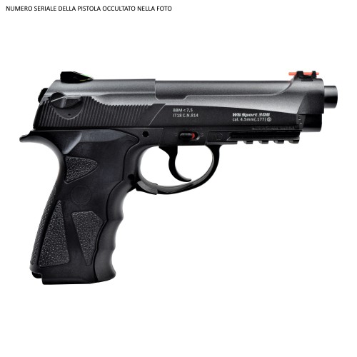 BRUNI CO2 4,5MM PISTOL 306 SPORT FULL METAL (BR-306M)