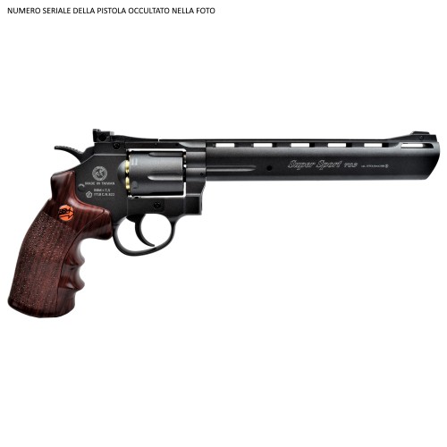 BRUNI CO2 4,5MM REVOLVER 8 BLACK (BR-703B)