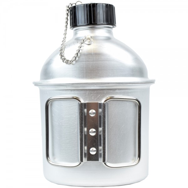 ALUMINUM CANTEEN 1 LITER WITH CUP (JS-1802)