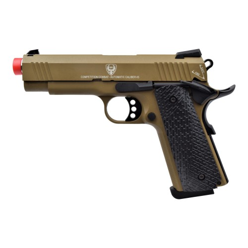 HFC GAS PISTOL HG-171 TACTICAL 1911 TAN/GREEN (HG 171T)