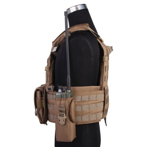 EMERSONGEAR TACTICAL VEST PLATE CARRIER COYOTE BROWN (EM7440CB)