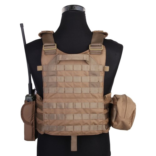 EMERSONGEAR TACTICAL VEST COYOTE BROWN (EM7440CB)