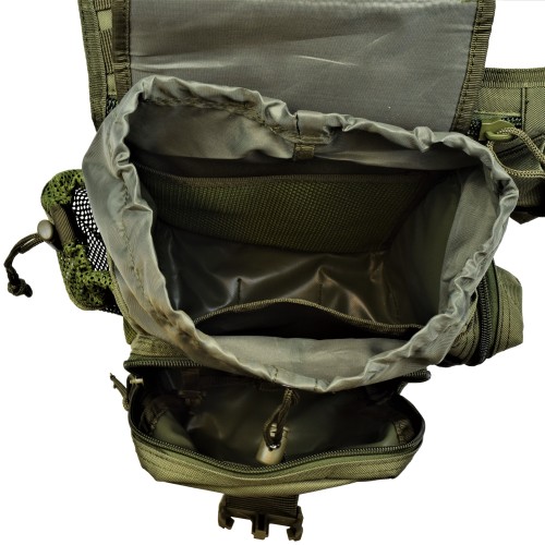 MAIN COMPARTMENT AND FRONT POUCH
