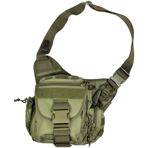 JS-TACTICAL TACTICAL SHOULDER BAG GREEN JS-1085V