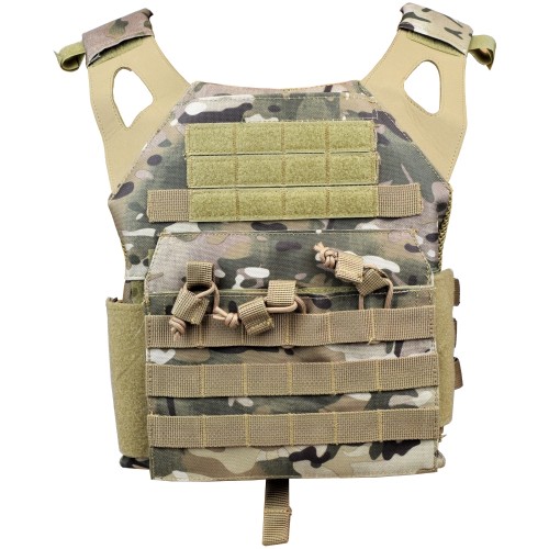 JS-TACTICAL TACTICAL VEST MULTICAM (JS-1857M) - FRONTE