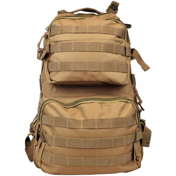 JS-TACTICAL RUCKSACK TAN (JS-1859T) - FRONT