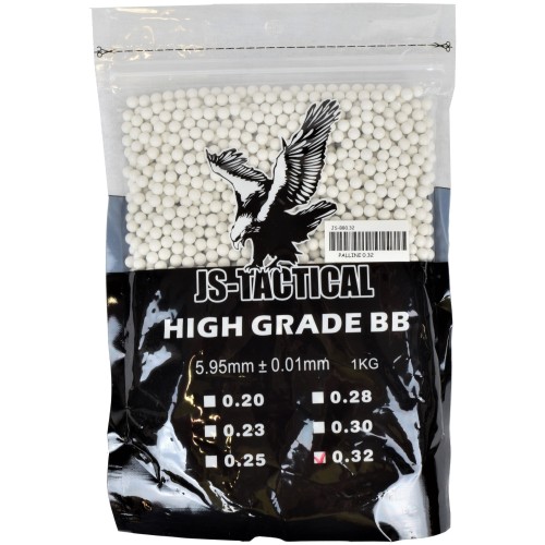 JS-TACTICAL BALL PELLETS 0,32G WHITE (JS-BB0.32)