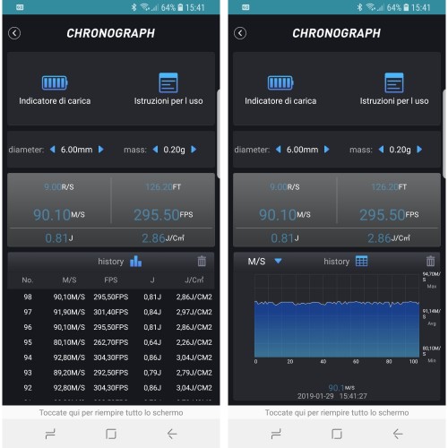 WOSPORT CHRONOGRAPH LCD WITH BLUETOOTH (WO-X01) - APP VIEWS