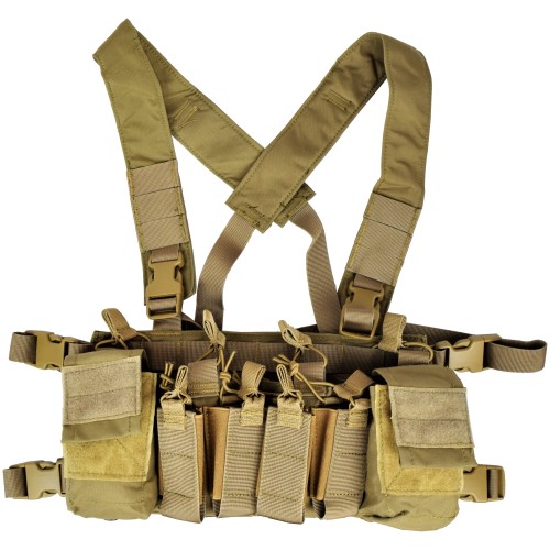 WOSPORT MULTIFUNCTIONAL TACTICAL VEST TAN (WO-VE56T)