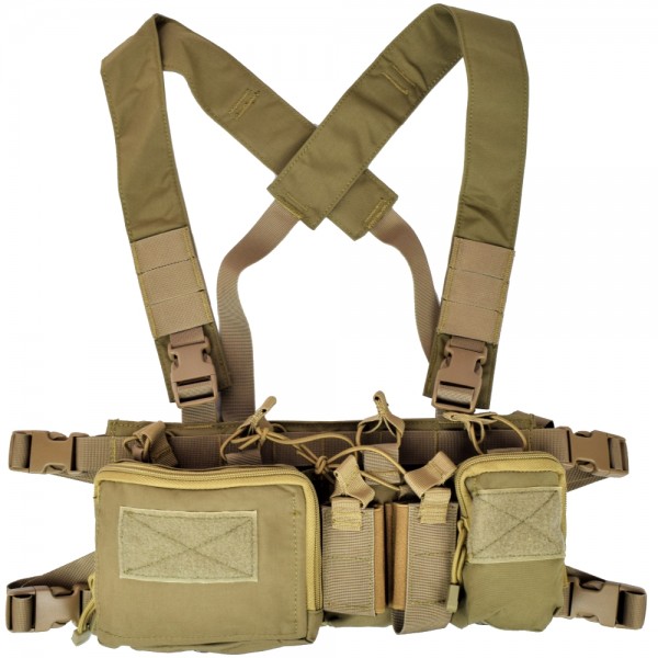 WOSPORT MULTIFUNCTIONAL TACTICAL VEST TAN (WO-VE57T) | Jolly Softair