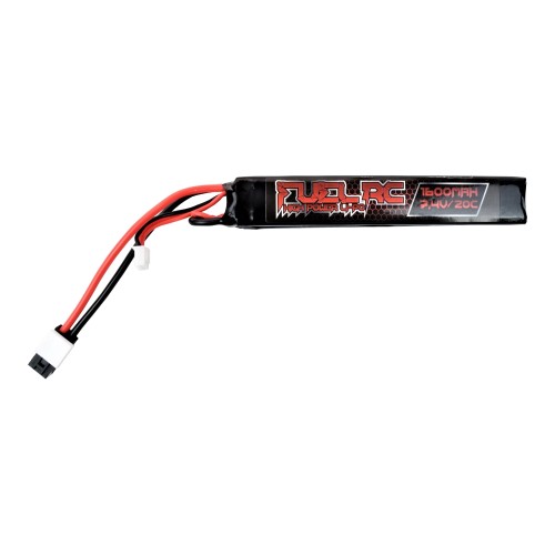 FUEL BATTERIA Li-Po 7.4v x 1600mAh NUNCHUCK  SLIM (FL-7.4X1600N)