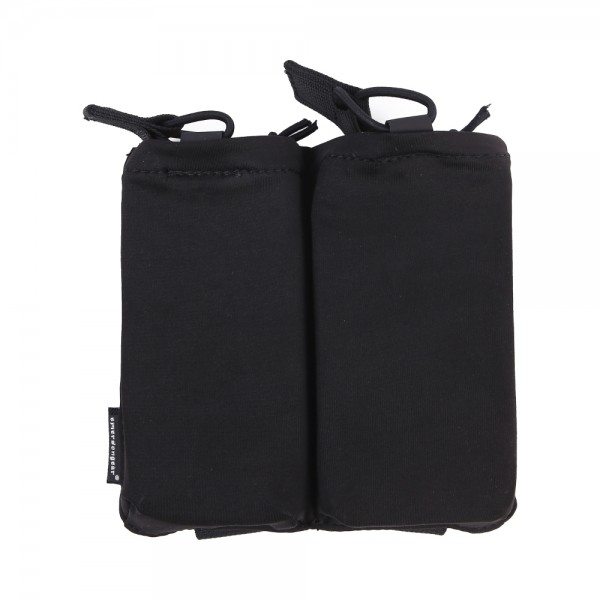 EMERSON GEAR DOUBLE MAGAZINE POUCH FOR SS VEST BLACK (EM6403B)