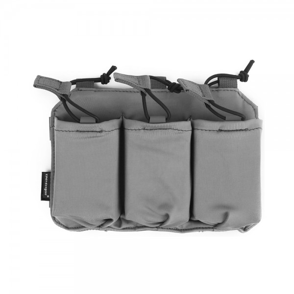 EMERSONGEAR TRIPLE MAGAZINE POUCH FOR SS VEST WOLF GREY (EM6402WG)