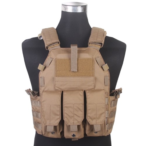 EMERSON GEAR TACTICAL VEST COYOTE BROWN (EM7356CB)