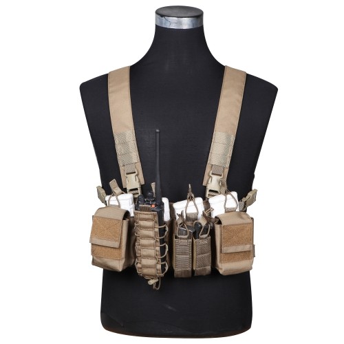EMERSONGEAR D3CR TACTICAL CHEST RIG COYOTE BROWN (EM7442CB)