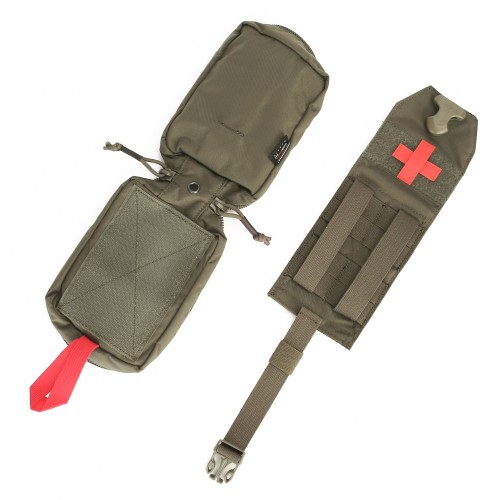 EMERSONGEAR BLUE LABEL MILITARY FIRST AID KIT RANGER GREEN (EMB6368RG)