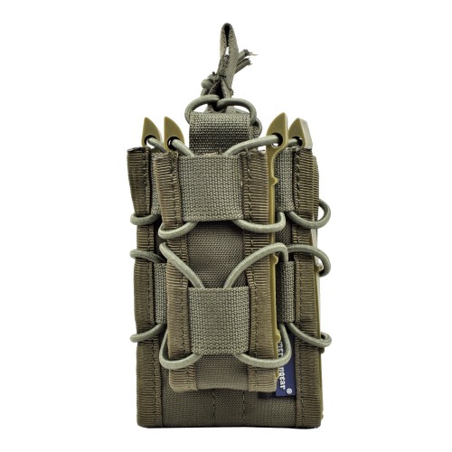 EMERSONGEAR BLUE LABEL DOUBLE DECKER MAGAZINE POUCH RANGER GREEN (EMB6346RG)