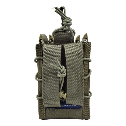 EMERSONGEAR BLUE LABEL DOUBLE DECKER MAGAZINE POUCH RANGER GREEN (EMB6346RG)