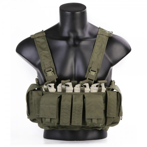 EMERSONGEAR BLUE LABEL TACTICAL CHEST RIG GEN IV RANGER GREEN