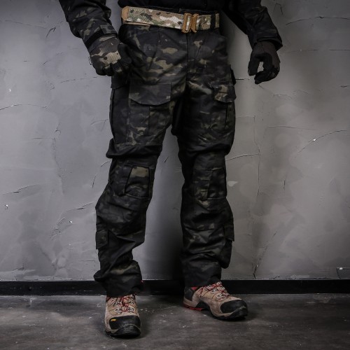 EMERSONGEAR BLUE LABEL G3 TACTICAL PANTS MULTICAM BLACK LARGE SIZE (EMB9319MCBK-L)