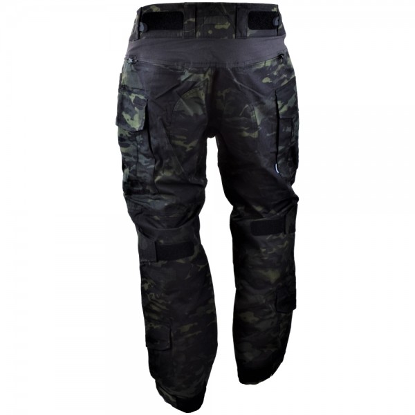 Pantaloni tattici Gladio tactical con ginocchiere esterne Blu Pantaloni tattici Gladio tactical con ginocchiere esterne Blu