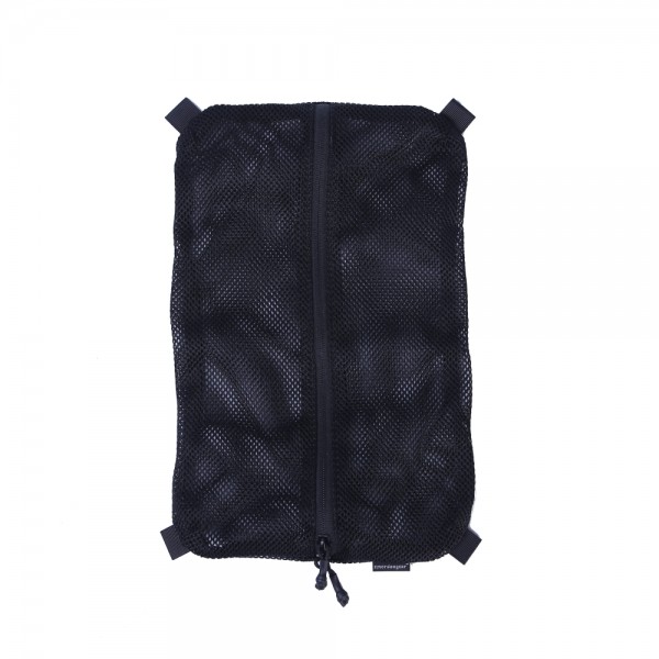 EMERSONGEAR EDC MESH ZIPPERED BAG 34X20 BLACK (EM9050LBK) Jolly Softair