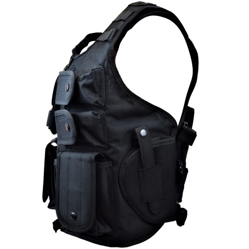 ROYAL TACTICAL VEST BLACK (VT-1043B)