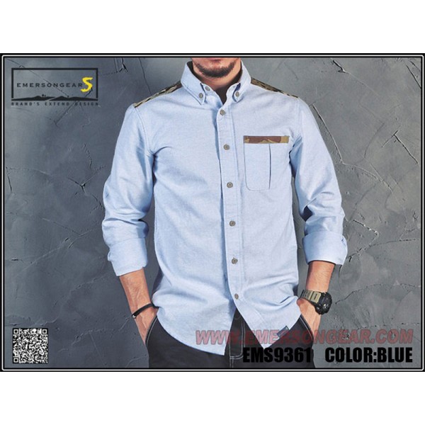 EMERSONGEARS CAMICIA GEN3 DIALY BLU TAGLIA L (EMS9361B-L)