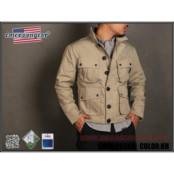 EMERSONGEAR BLUE LABEL GIACCA TCU STYLE THERMOLITE KHAKI TAGLIA L (EMB6865KH-L)