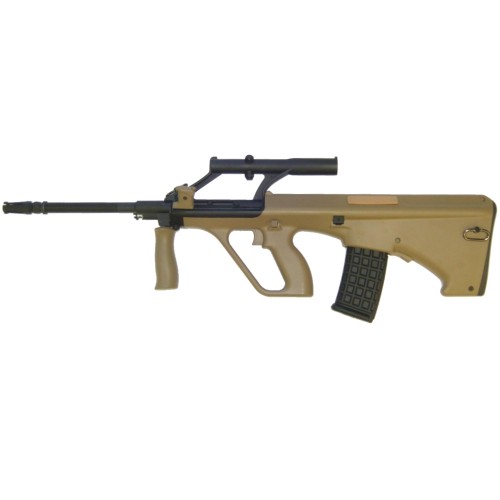 J.G. WORKS ELECTRIC RIFLE AUG MILITARY TAN (F0449AT)