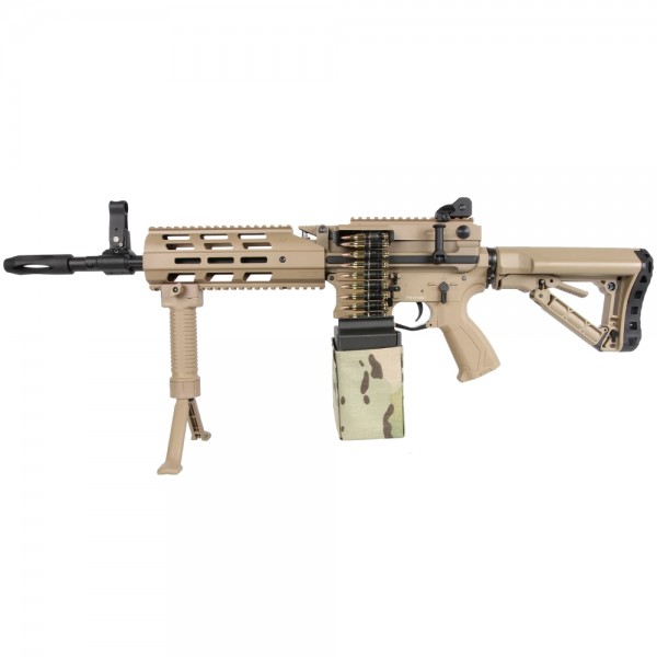 G&G FUCILE ELETTRICO CM16 LMG DESERT TAN (GG-CM16LMGT)